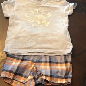 Boys Janie and jack shirt set